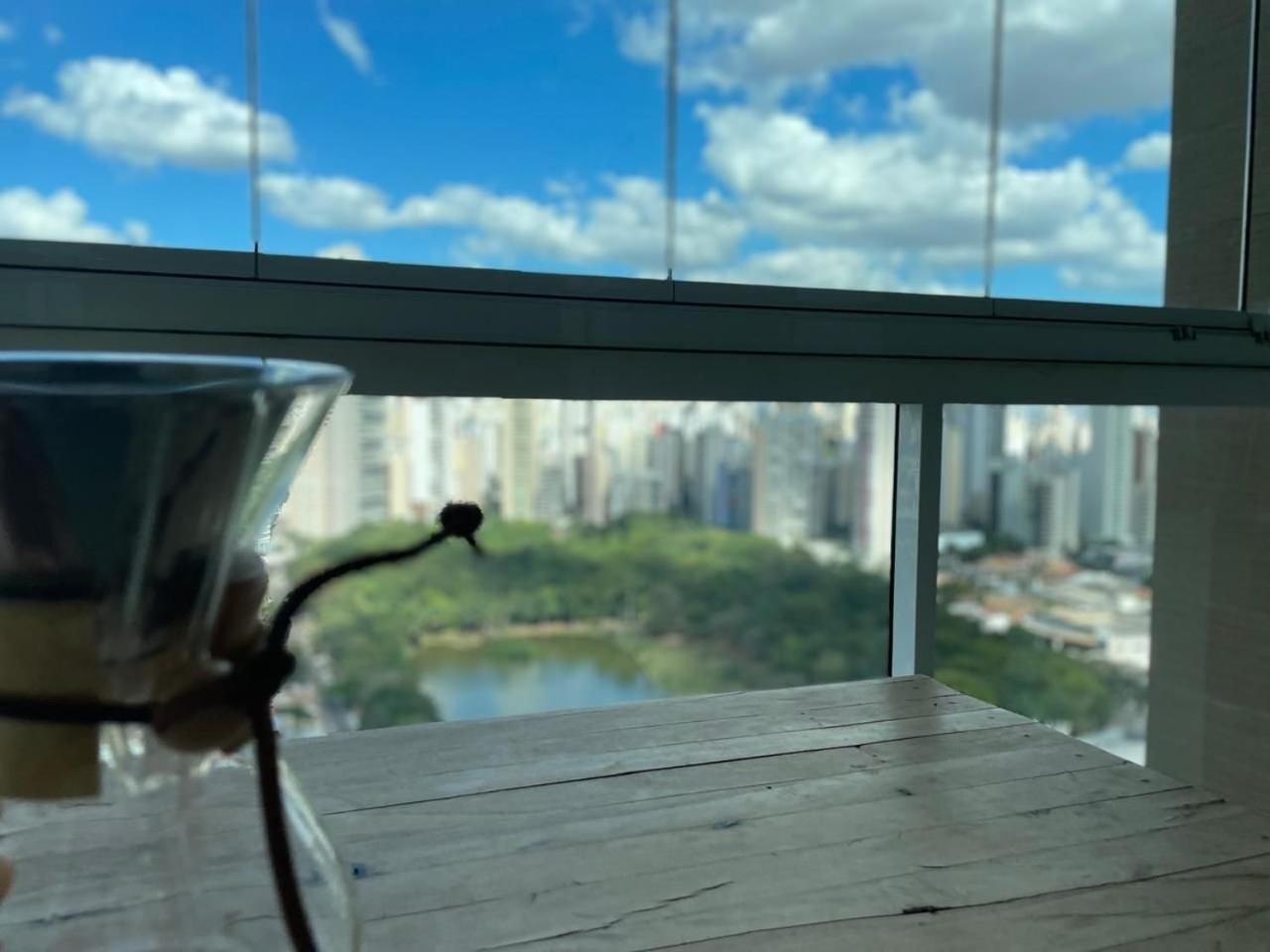 Moderno Flat Com Vista Para O Parque Vaca Brava Гояния Экстерьер фото