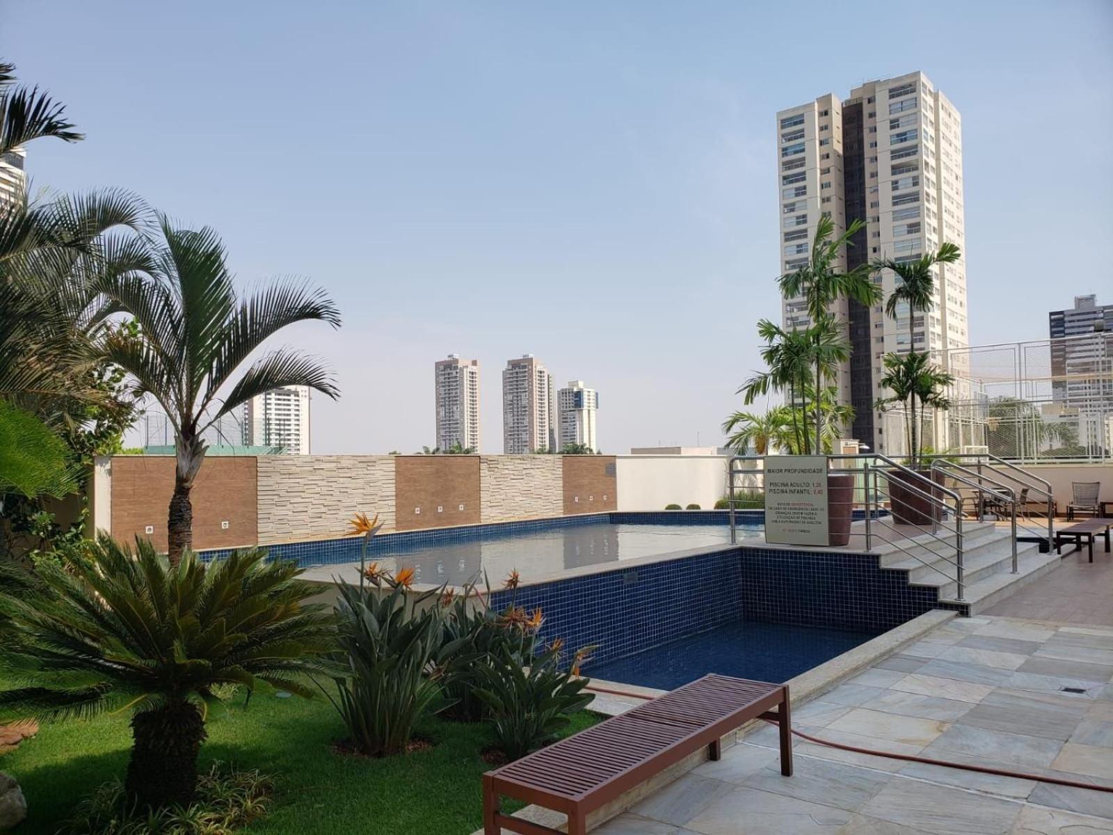 Moderno Flat Com Vista Para O Parque Vaca Brava Гояния Экстерьер фото